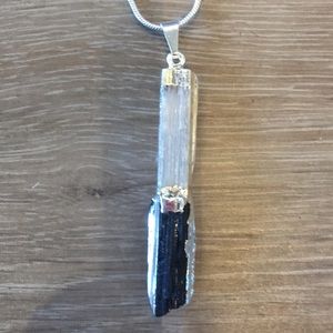 Healing Gemstone, Selenite, BkCk Tourmaline, Gems